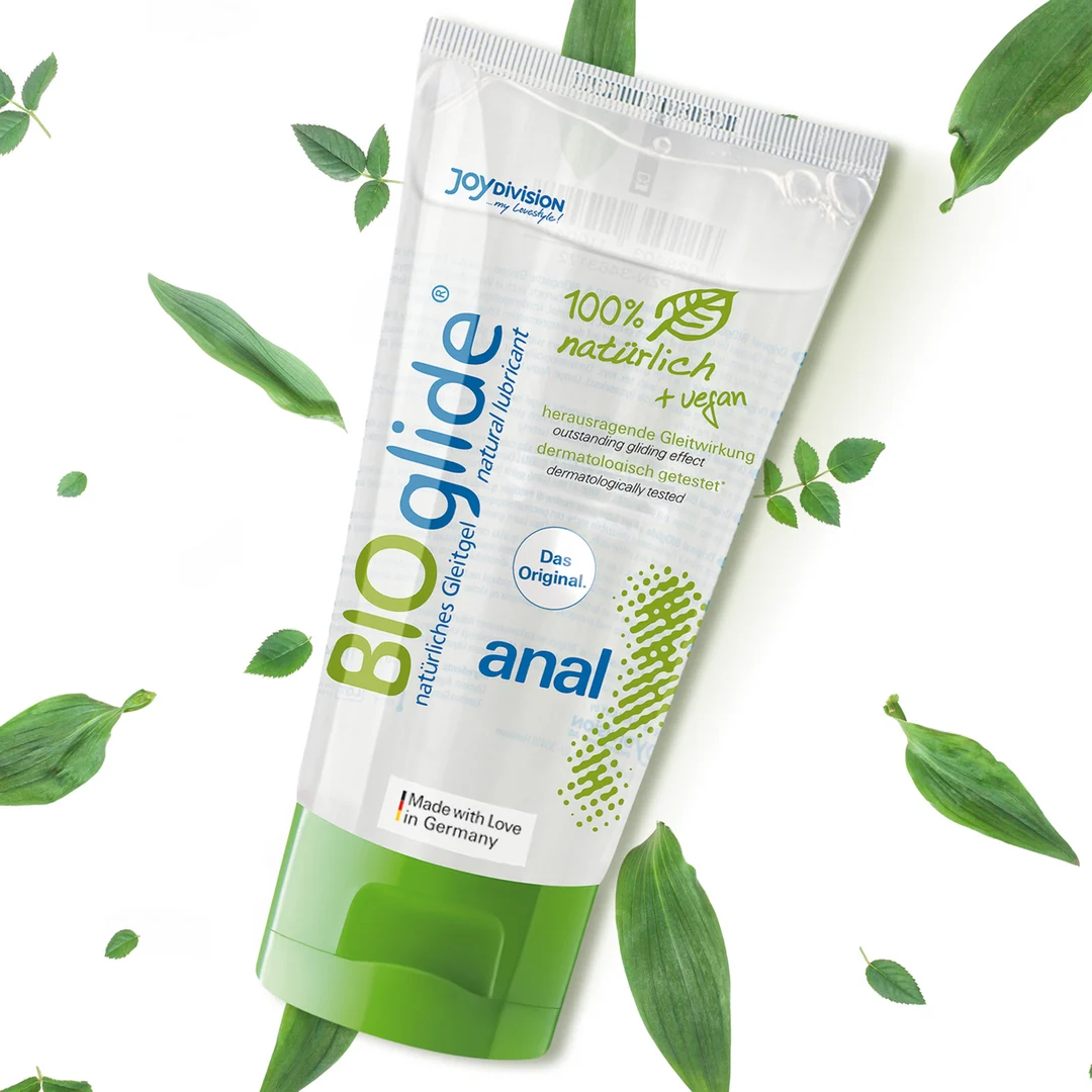 J-11010-8 BIOglide Anal Gleitgel – 100 % natürlich und vegan – geruchs und geschmacksneutral – 80 ml – Bild 1
