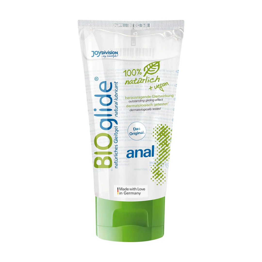 BIOglide Anal Gleitgel – 100 % natürlich und vegan – geruchs und geschmacksneutral – 80 ml – Bild 2