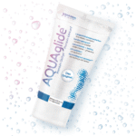 Gleitgel auf Wasserbasis – AQUAglide Neutral, medizinisches Gleitgel – unparfümiert, ohne Geschmack – 50 ml – Joydivision