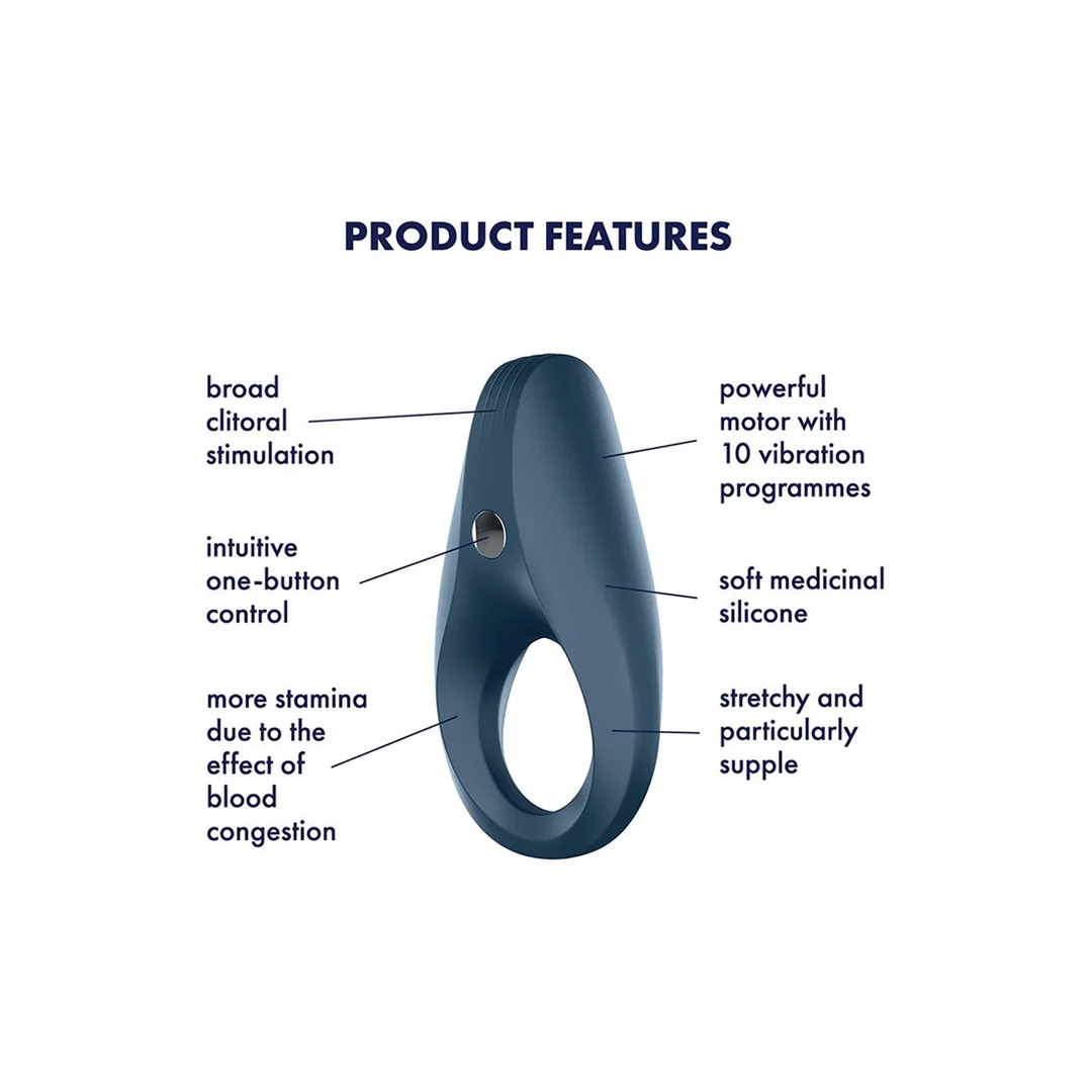 Vibrierender Cockring mit 10 Stufen – Rocket Ring – Bild 5