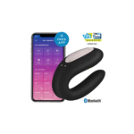 Duo Vibrator mit bequemer Passform – Double Joy – Partnervibrator – Violett – Bild 11