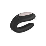 Duo Vibrator mit bequemer Passform – Double Joy – Partnervibrator – Violett – Bild 12
