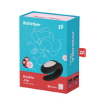 Duo Vibrator mit bequemer Passform – Double Joy – Partnervibrator – Violett – Bild 7