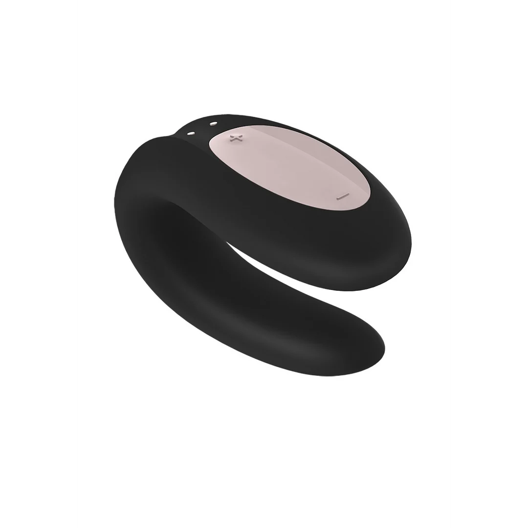 Duo Vibrator mit bequemer Passform – Double Joy – Partnervibrator – Violett – Bild 8