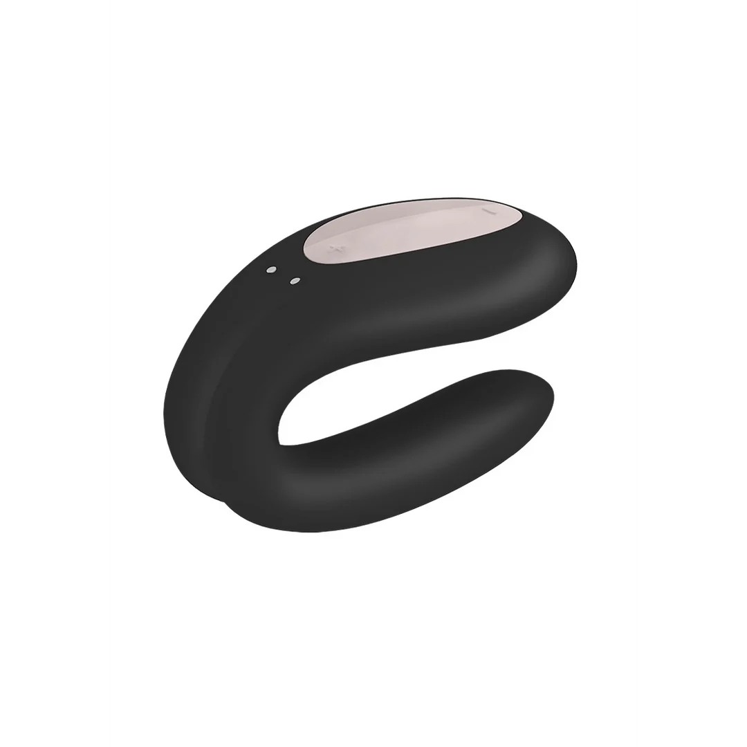 Duo Vibrator mit bequemer Passform – Double Joy – Partnervibrator – Violett – Bild 12