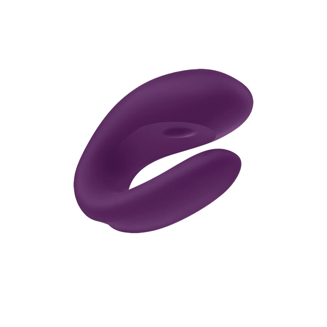 Duo Vibrator mit bequemer Passform – Double Joy – Partnervibrator – Violett – Bild 3