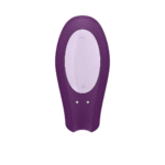 Duo Vibrator mit bequemer Passform – Double Joy – Partnervibrator – Violett – Bild 4