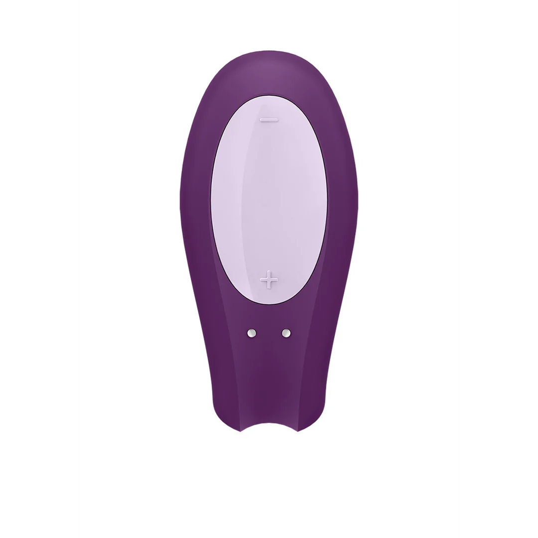 Duo Vibrator mit bequemer Passform – Double Joy – Partnervibrator – Violett – Bild 4