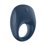 Vibrierender Cockring mit weichem Silikonring – Strong One – Vibrierender Cockring – Blau – Bild 5