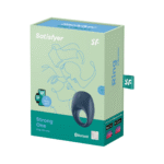 Vibrierender Cockring mit weichem Silikonring – Strong One – Vibrierender Cockring – Blau