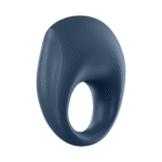 Vibrierender Cockring mit weichem Silikonring – Strong One – Vibrierender Cockring – Blau – Bild 3