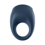 Vibrierender Cockring mit weichem Silikonring – Strong One – Vibrierender Cockring – Blau – Bild 4