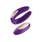 Duo Vibrator mit Fernbedienung: Double Plus Remote Partner Vibrator, Lila – Bild 6