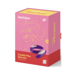 Duo Vibrator mit Fernbedienung: Double Plus Remote Partner Vibrator, Lila