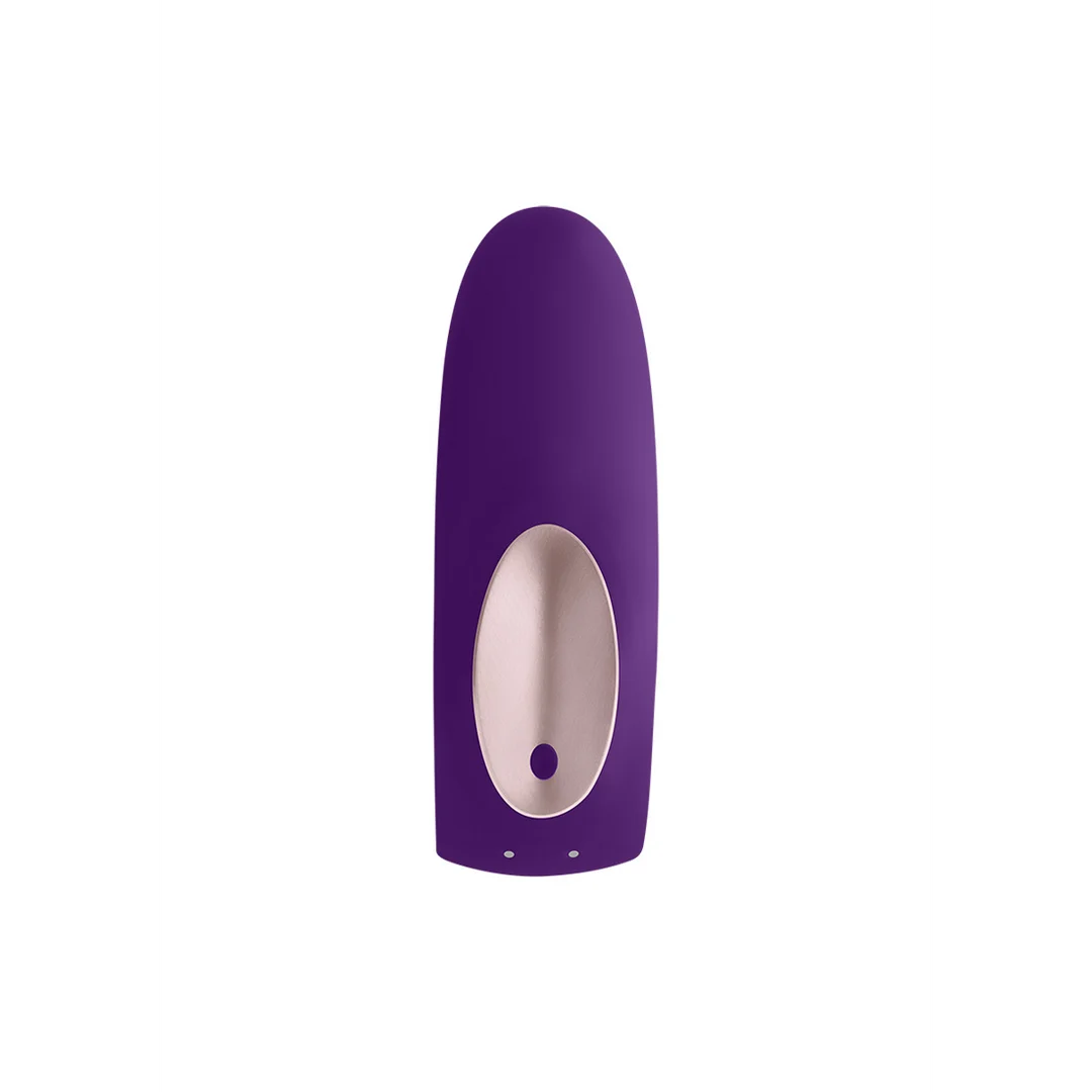 Duo Vibrator mit Fernbedienung: Double Plus Remote Partner Vibrator, Lila – Bild 4