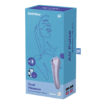 Satisfyer Duo Vibrator mit gebogenem Design – Mauve