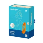 Satisfyer Candy Cane Fingervibrator, orange