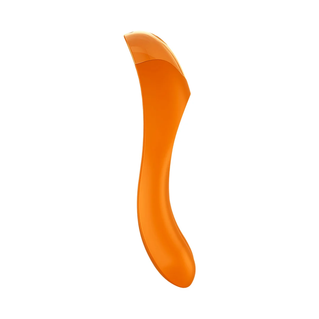 Satisfyer Candy Cane Fingervibrator, orange – Bild 3