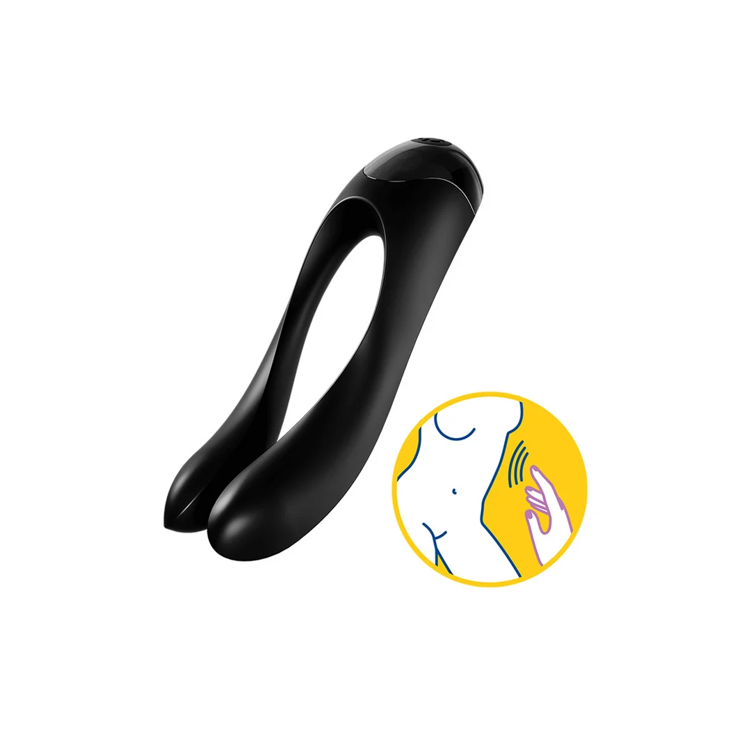 Satisfyer Candy Cane Fingervibrator, orange – Bild 11