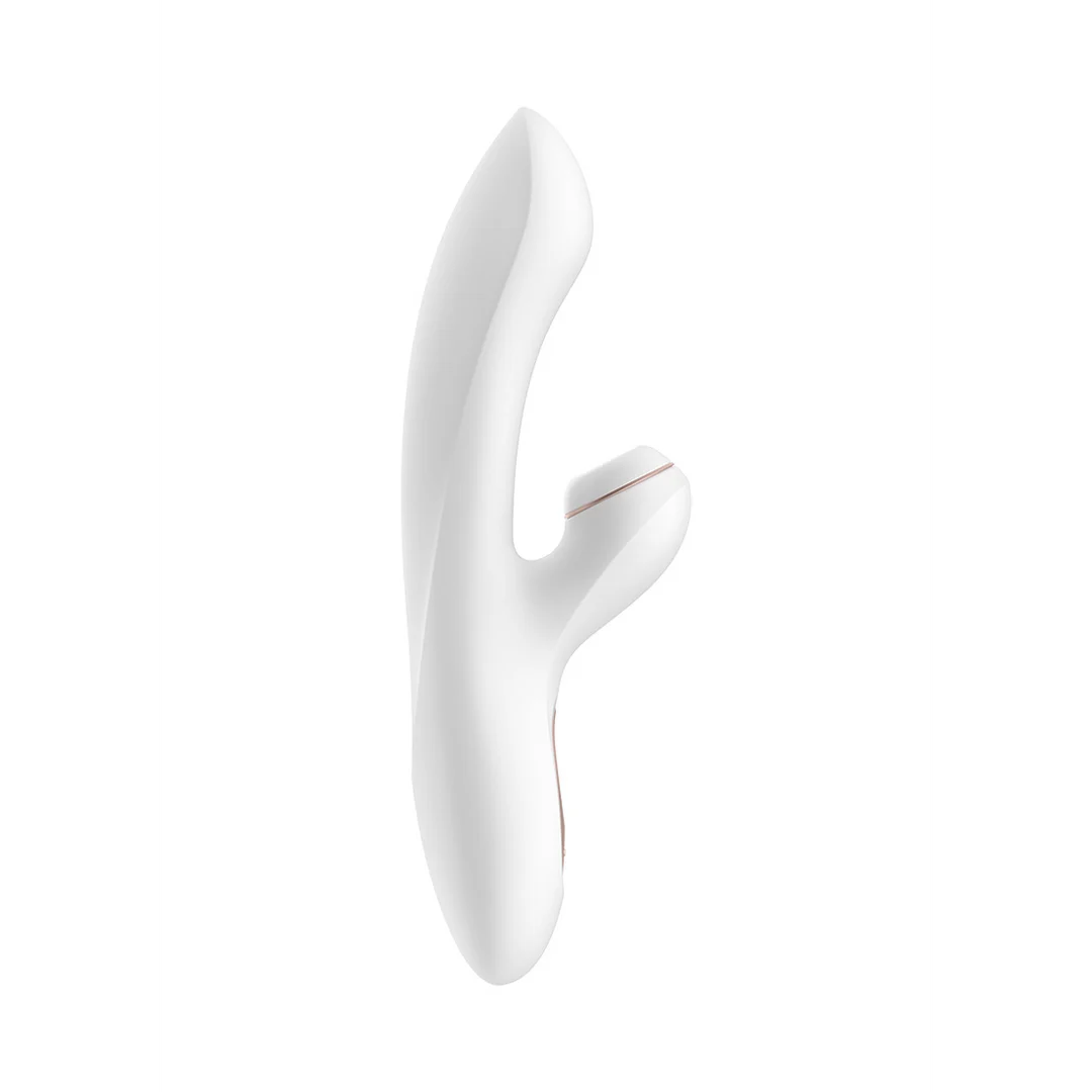 Satisfyer G Punkt Vibrator mit 11 Druckwellenstufen – Weiß/Roségold – Bild 4