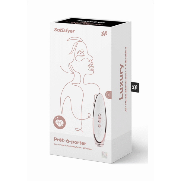 Satisfyer Prêt á Porter Luxus Druckwellenstimulator und Vibrator