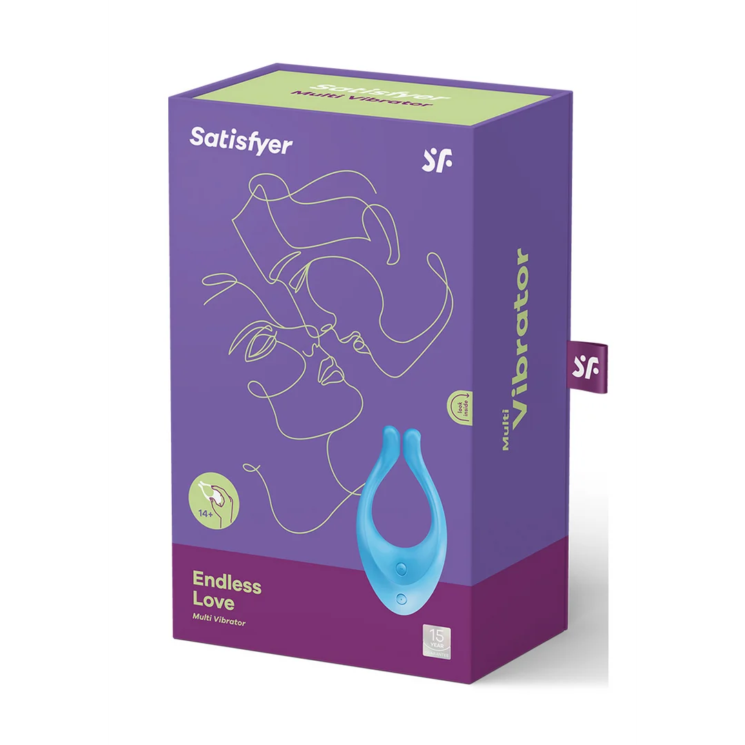 Paarvibrator mit verschiedenen Einstellungen – Endless Love Multi Vibrator – Lila – Tester – Bild 2