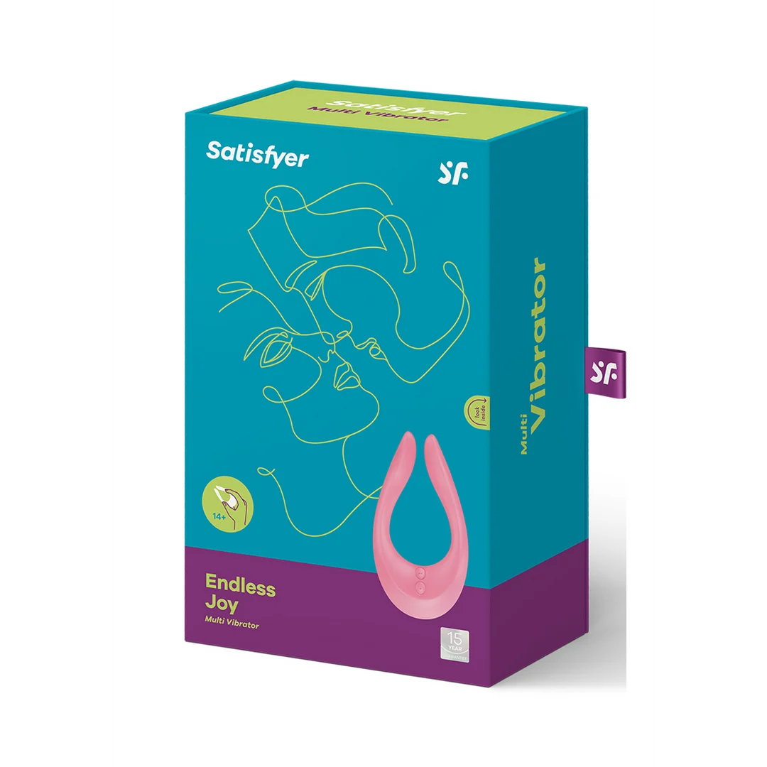 Duo Vibrator für vielseitige Stimulation – Endless Joy Multi Vibrator – Hellrosa – Tester – Bild 2