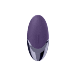 Satisfyer Lay on Vibrator aus superweichem Silikon – Violet/Brass – Bild 2