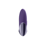 Satisfyer Lay on Vibrator aus superweichem Silikon – Violet/Brass – Bild 3