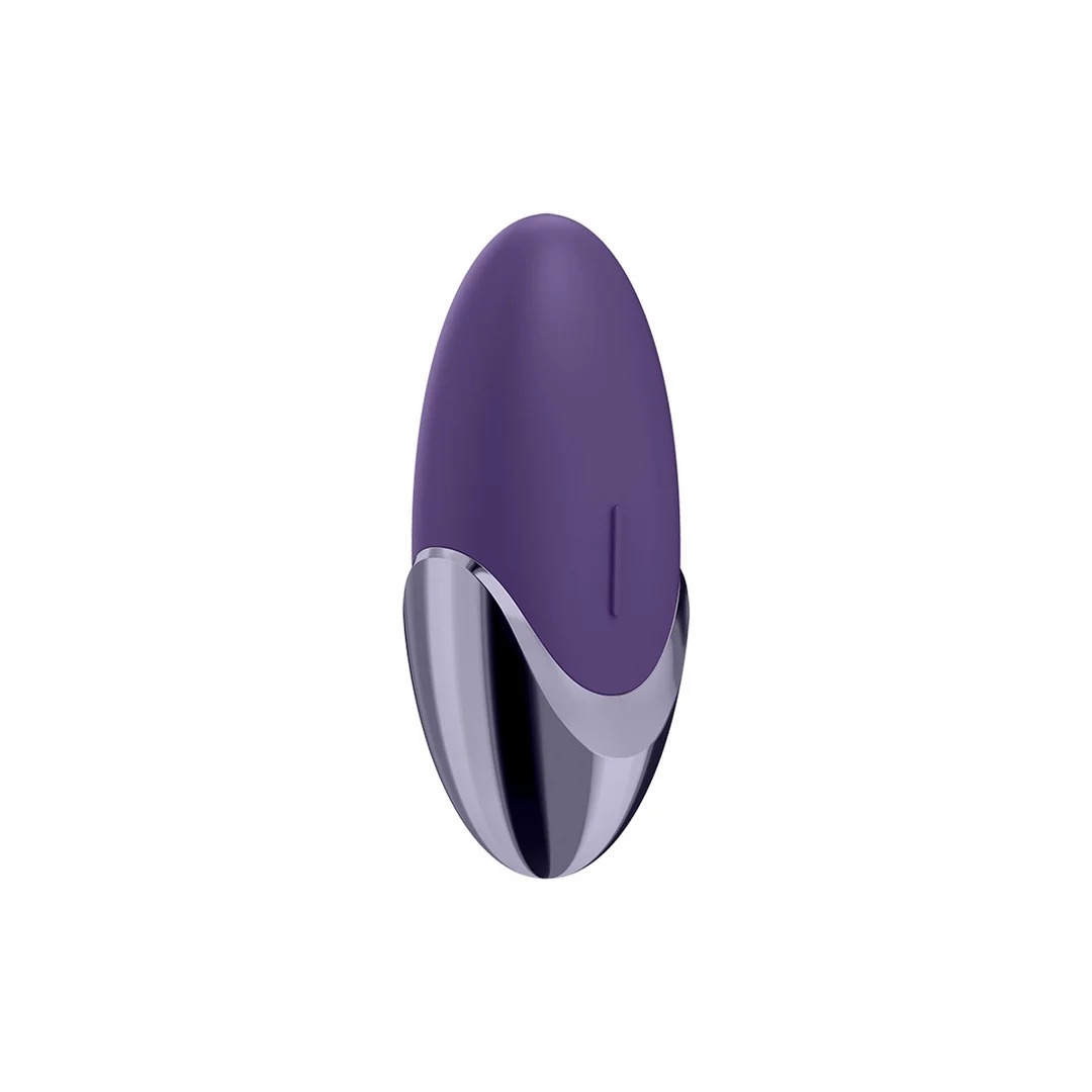 Satisfyer Lay on Vibrator aus superweichem Silikon – Violet/Brass – Bild 5