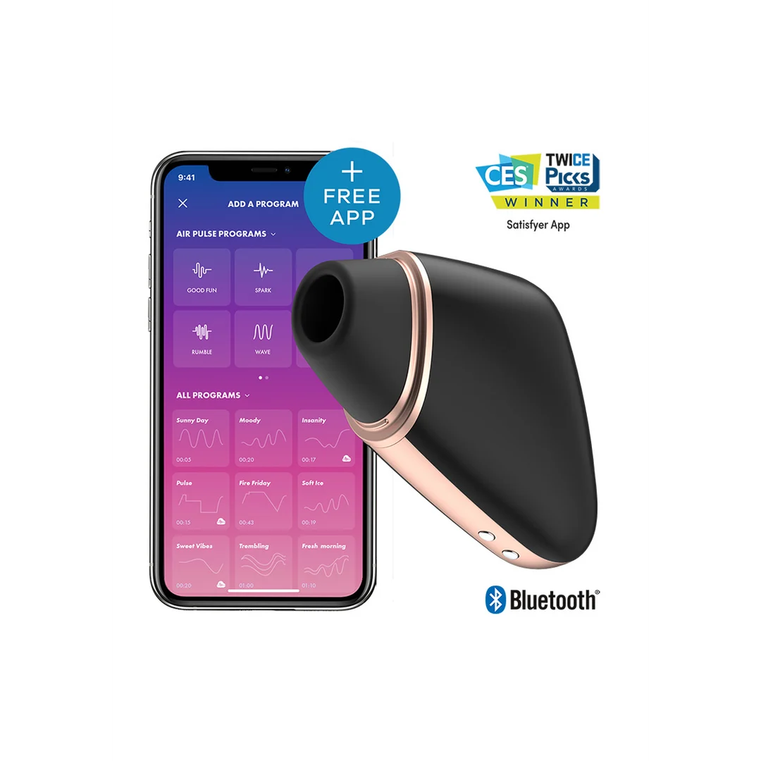 Satisfyer Klitorisstimulator mit luftimpulsierender Technologie – Love Triangle – Bild 11