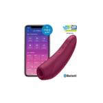 Satisfyer Klitoris Vibrator mit pulsierendem Luftstimulator – Pink Rot – Bild 5
