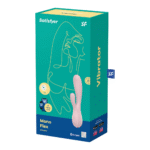 Satisfyer Rabbit Vibrator mit doppelter Stimulation und App Steuerung – Satisfyer Mauve
