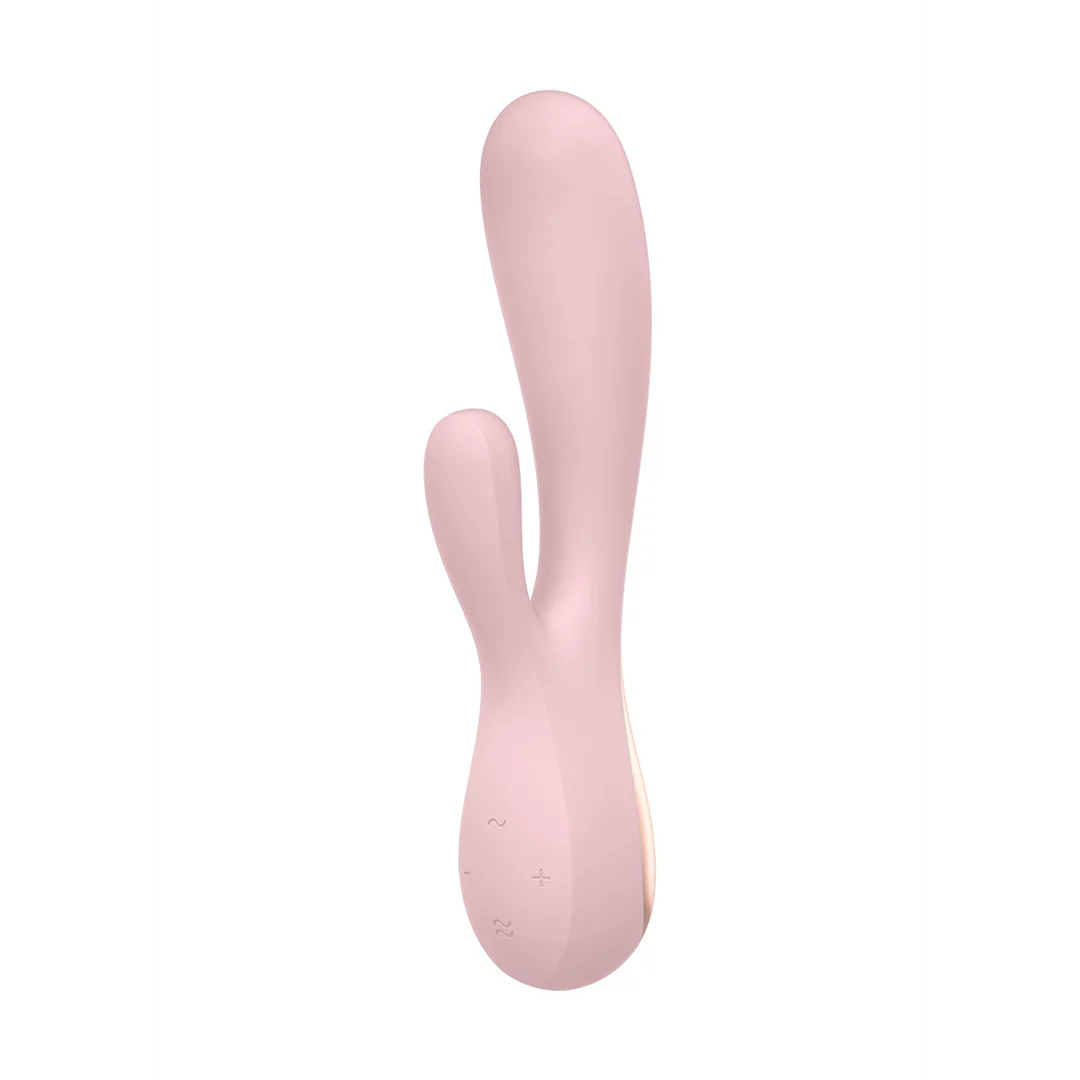 Satisfyer Rabbit Vibrator mit doppelter Stimulation und App Steuerung – Satisfyer Mauve – Bild 3