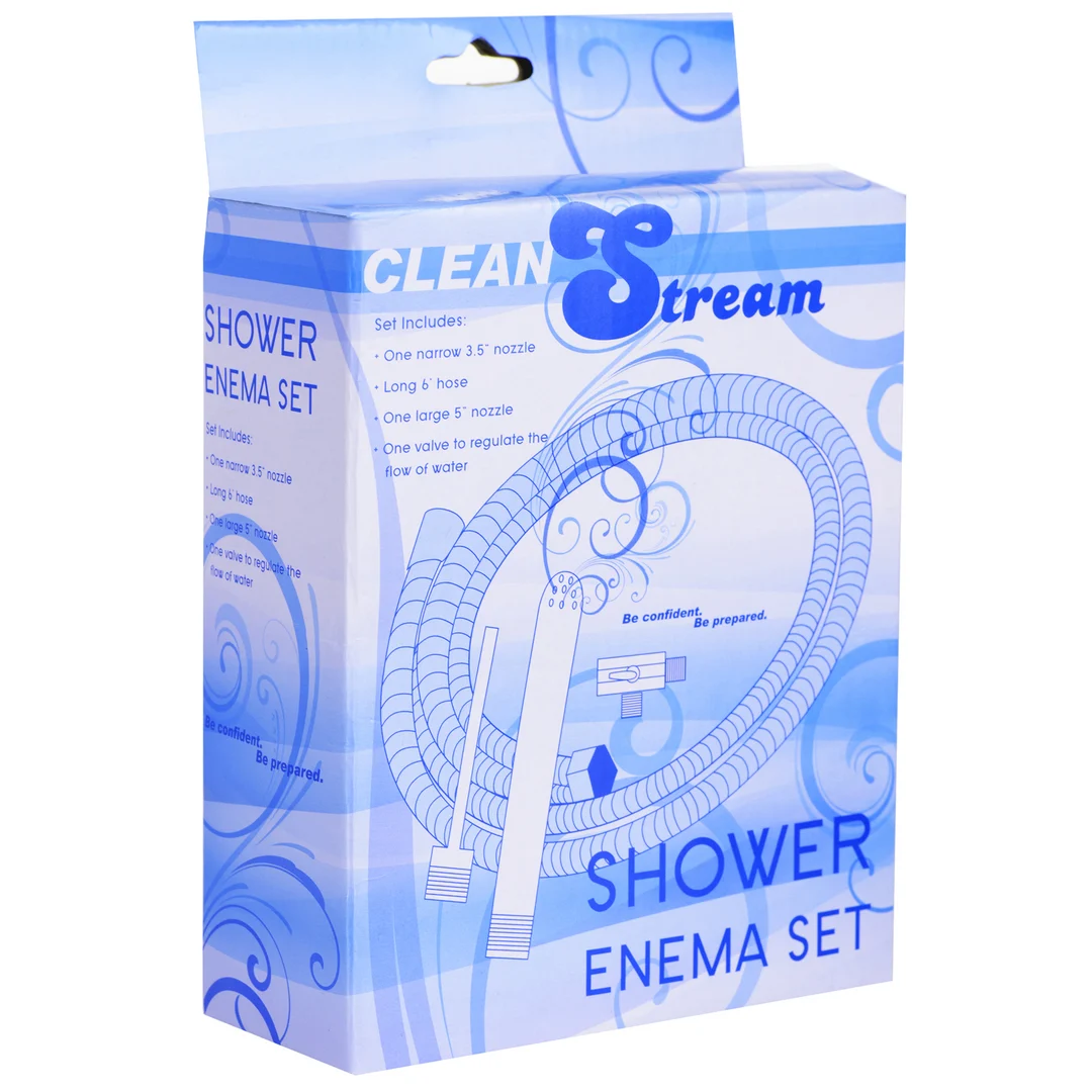 LE776-2 Analdusche – Metall Einlaufset für die Dusche – XR Brands – Bild 1