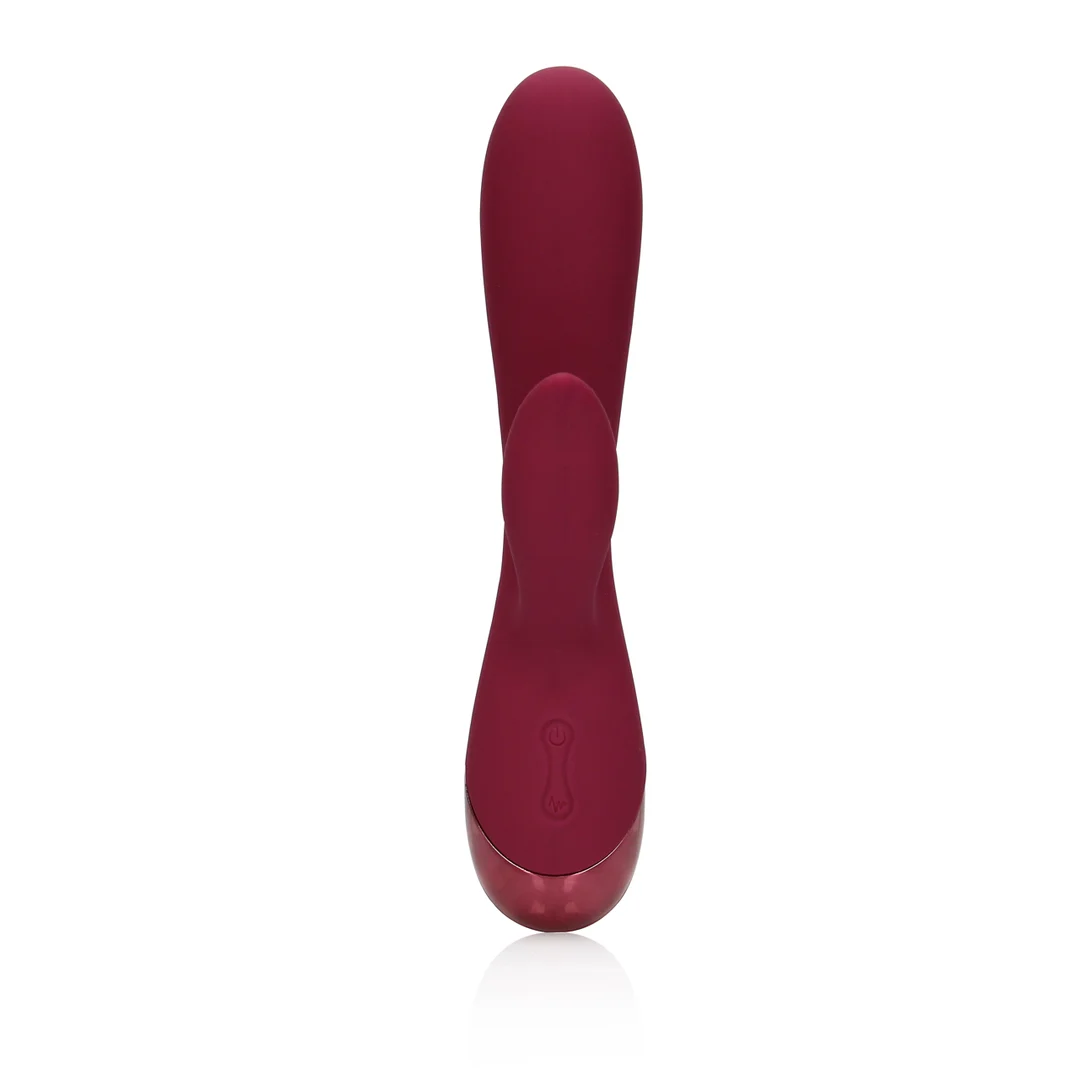 Loveline Rabbit Vibrator in dunklem Kirschrot – Bild 4