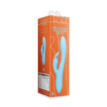 Loveline gerippter Silikon Rabbit Vibrator