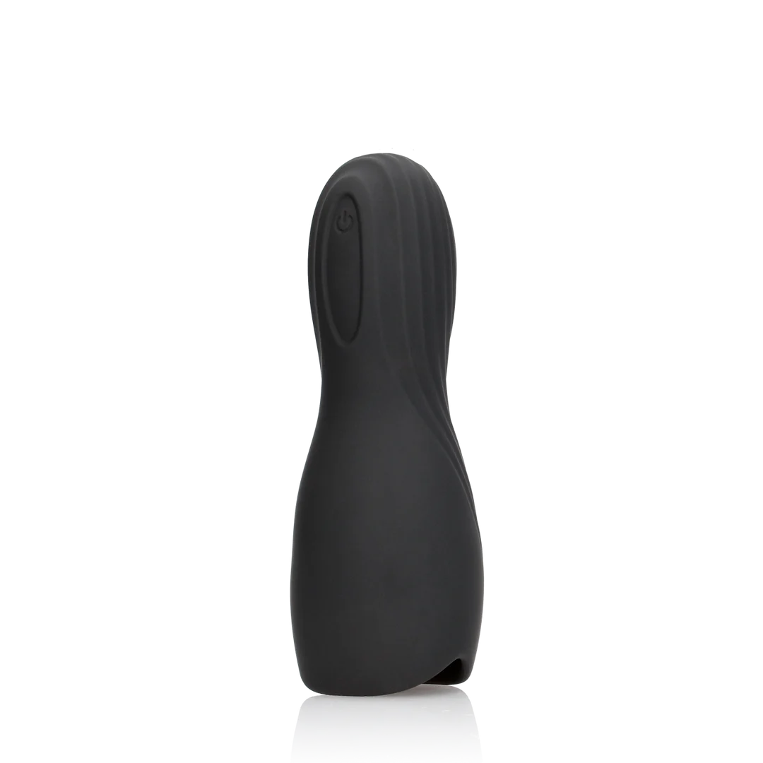 Loveline Vibrationsmasturbator Sleeve Lakritz Schwarz – Bild 6