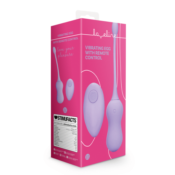 Loveline Violet Harmony Vibratorei mit Fernbedienung