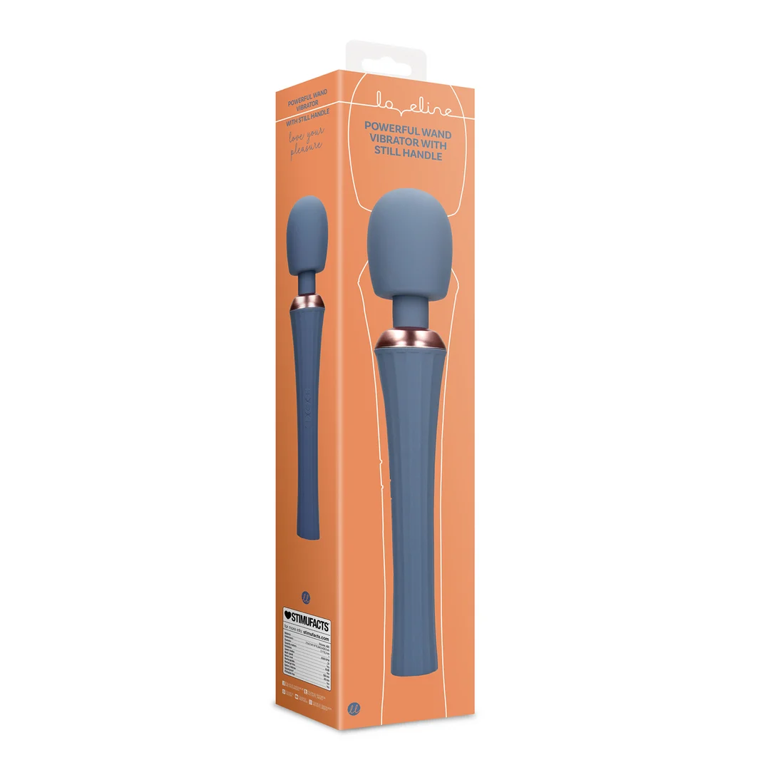 Massagestab mit vibrationsfreiem Griff für komfortable Kontrolle, Blue Nova, Loveline by Shots – Bild 7