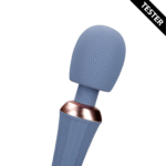 Massagestab mit vibrationsfreiem Griff für komfortable Kontrolle, Blue Nova, Loveline by Shots – Bild 2