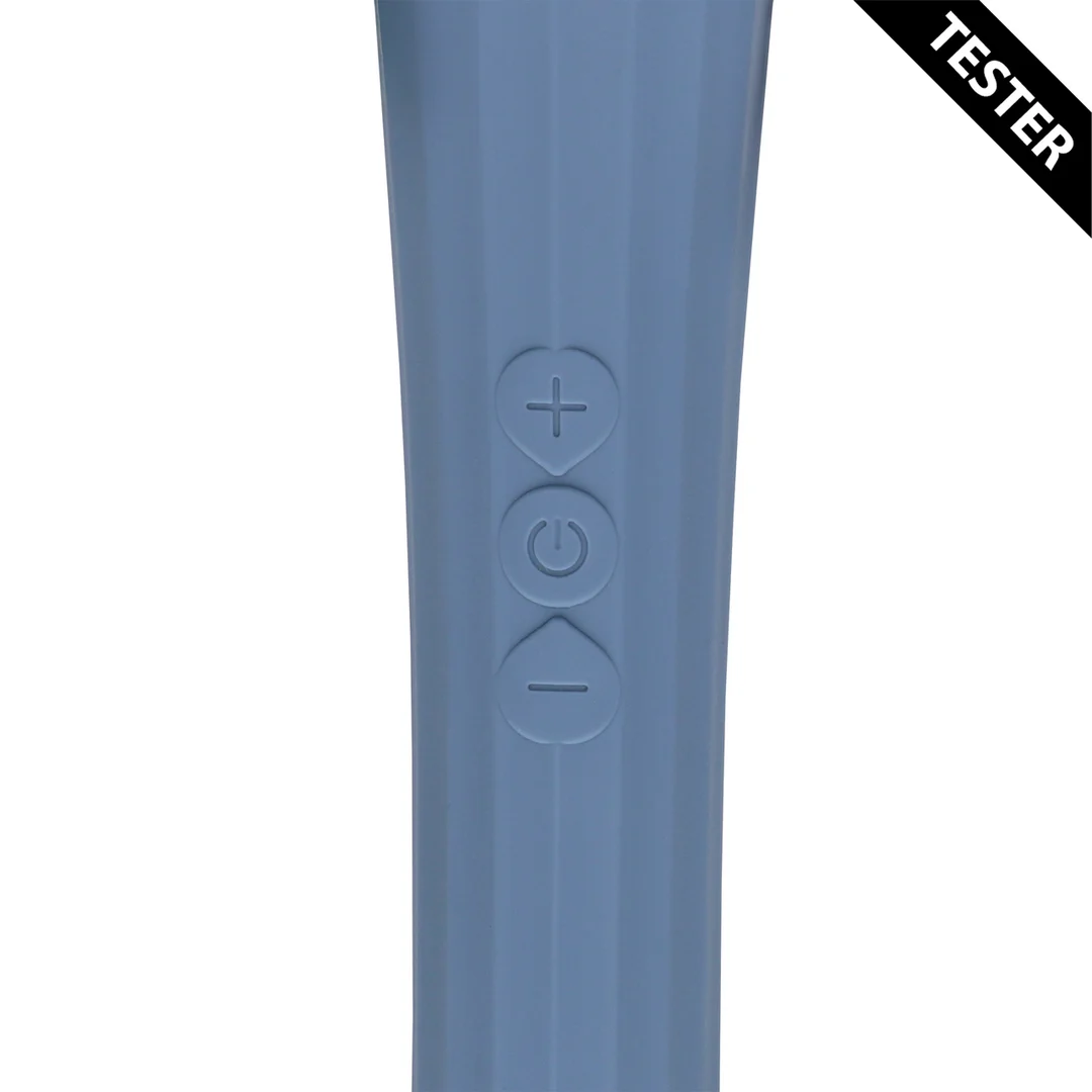Massagestab mit vibrationsfreiem Griff für komfortable Kontrolle, Blue Nova, Loveline by Shots – Bild 3