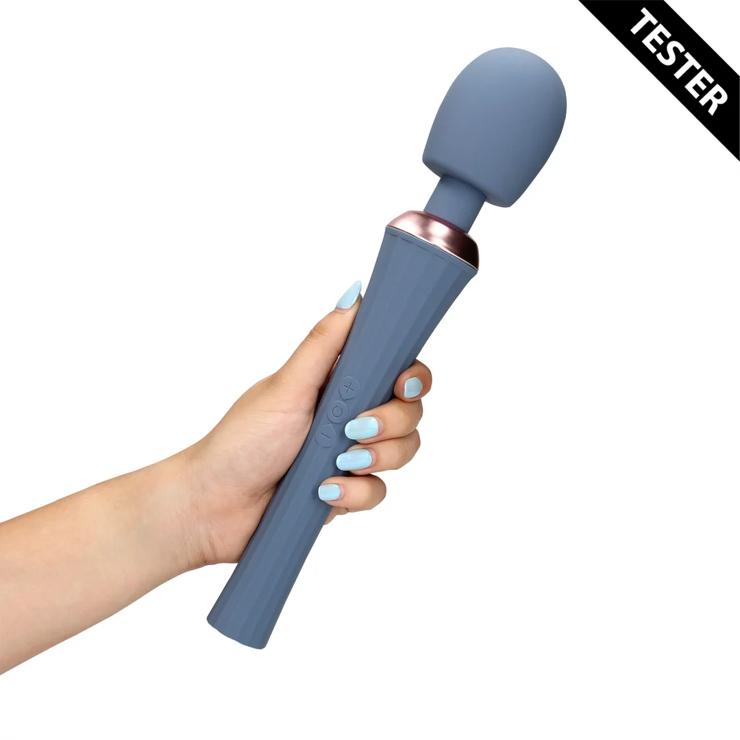 Massagestab mit vibrationsfreiem Griff für komfortable Kontrolle, Blue Nova, Loveline by Shots – Bild 5