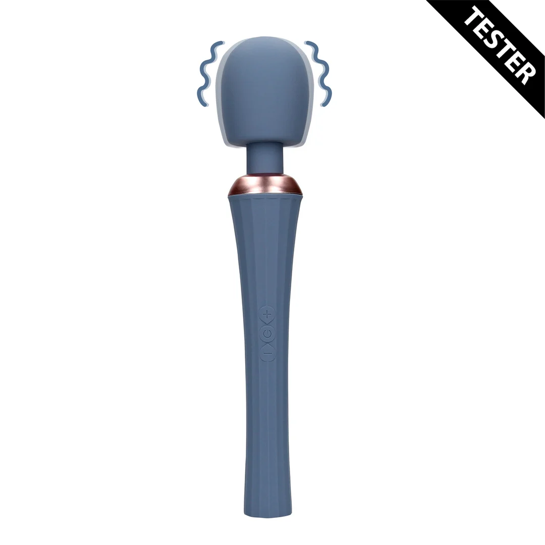 Massagestab mit vibrationsfreiem Griff für komfortable Kontrolle, Blue Nova, Loveline by Shots – Bild 6