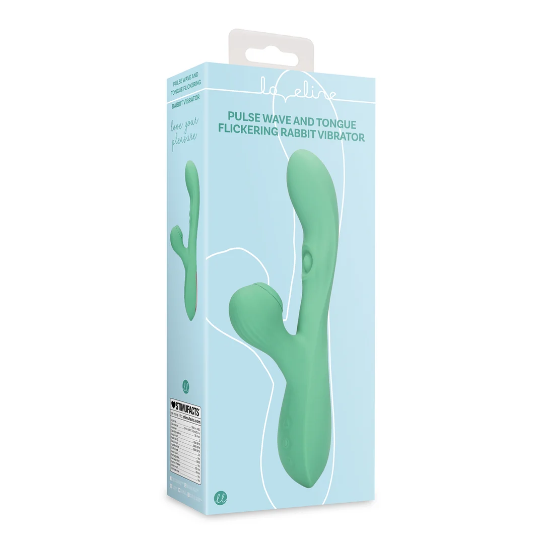 Duo Vibrator mit pulsierenden Luftwellen – Tester (Name) Loveline by Shots – Bild 7