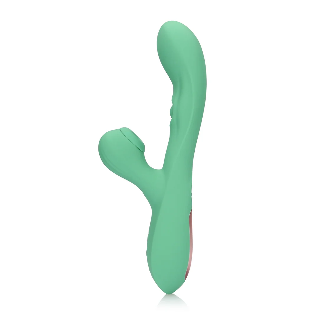 Duo Vibrator mit pulsierenden Luftwellen – Tester (Name) Loveline by Shots – Bild 11