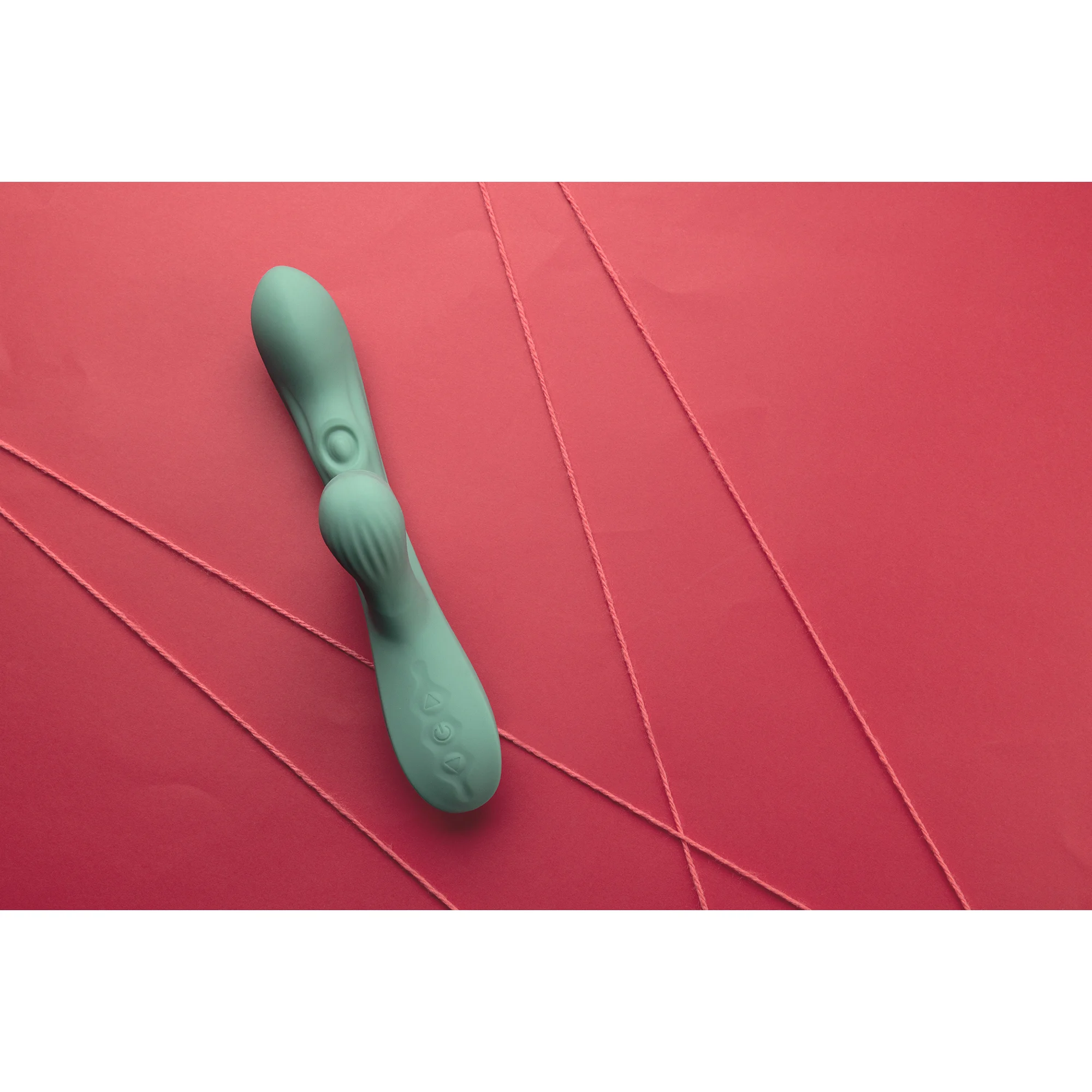 Duo Vibrator mit pulsierenden Luftwellen – Tester (Name) Loveline by Shots – Bild 12