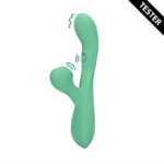 Duo Vibrator mit pulsierenden Luftwellen – Tester (Name) Loveline by Shots – Bild 6
