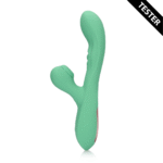 Duo Vibrator mit pulsierenden Luftwellen – Tester (Name) Loveline by Shots – Bild 2