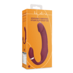 Loveline biegsamer vibrierender Strapless Strap on Merlot Grape